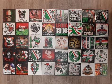 Vlepki Wlepki Legia Wwa Og Lne Mix Ka Da Inna P Warszawa Kup