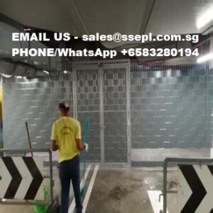 Brc Gate Privacy Screen Modification In Singapore Singapore