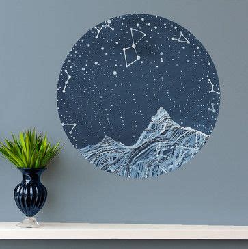 Lyra Constellation Wall Decal Astronomy Art By Elise Mahan