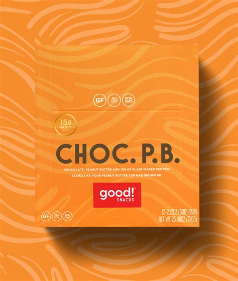 Design Womb Good Snacks Protein Bar Branding Web And Packaging