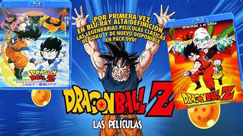 Todas Las Peliculas De Dragon Ball Remasterizadas En Blu Ray Youtube