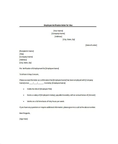 Employment Verification Letter Viewsserre