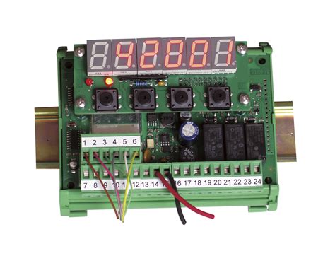 Electronic Relay Overload Protection Din Rail Ritm Industry