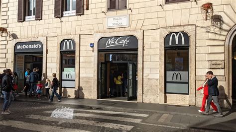 McCafe And McDonald S On Piazza Di Spagna In Rome Italy Flickr