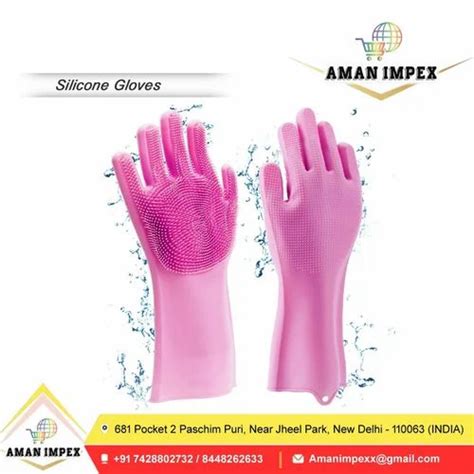 Silicone Hand Gloves For Kitchen Dishwashing For Home Size Free Size At Rs 60 Piece In New Delhi