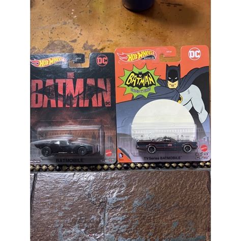 風火輪 Hot wheels 蝙蝠車 THE BATMAN TV BATMOBILE 蝙蝠俠 DC 膠胎 電影系列 蝦皮購物