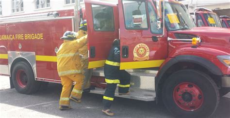 Jamaica Fire Brigade Expands Ems Jamaica Information Service