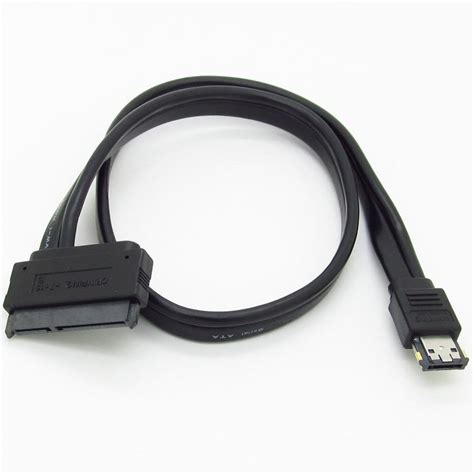 Dual Power ESATA USB 12V 5V Combo To 22Pin SATA USB Hard Disk Cable