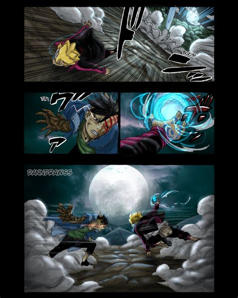 some manga coloring from chapter 66 : r/Boruto