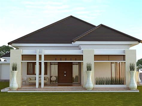 Desain Rumah Mewah 1 Lantai Model Terbaru Bargaya Modern