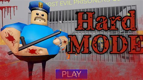 Roblox Barry S Prison Run Hard Mode Walkthrough Full Game Obby