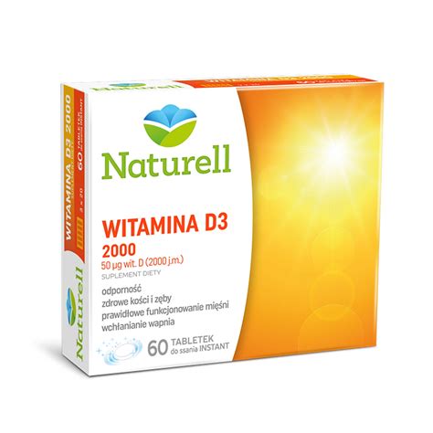 Naturell Witamina D Tabletek Do Ssania Cena Apteka