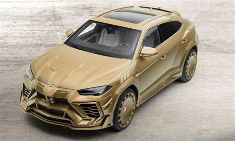 Mansory Unleashes Golden Lamborghini Urus With Kw