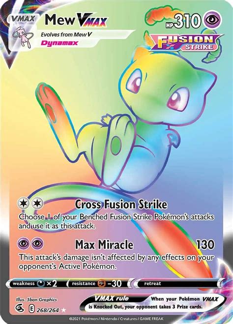 Pokemon Mew VMAX Alternate Art Secret Core Global Org