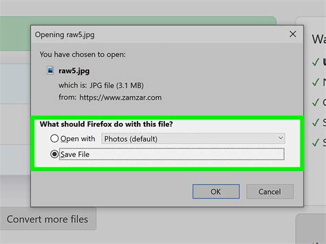 How To Convert Raw Files To With Pictures Wikihow