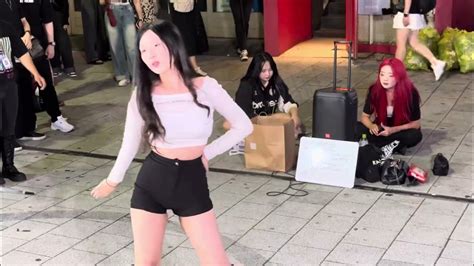 Hongdae K Pop Solo Busking [hyuna] Lip And Hip Youtube