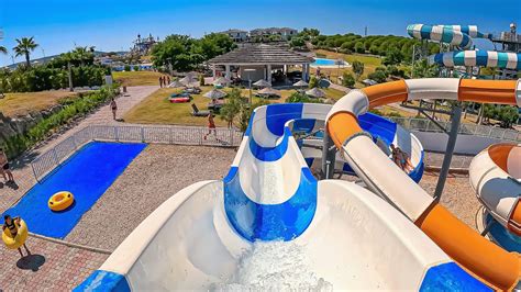 Body Slide At Oasis Water Park Alacat Cesme Izmir Turkiye Youtube