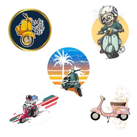 Vespa Scooter Png Vintage Vespa Clipart Png Retro Vespa Scooter