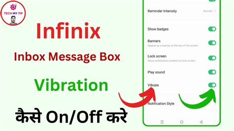 Infinix Mobile Mein Inbox Mein Message Vibration Ko Kaise On Karte Hain