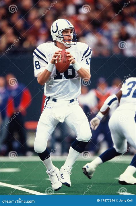 Peyton Manning Indianapolis Colts Editorial Photo - Image of ...