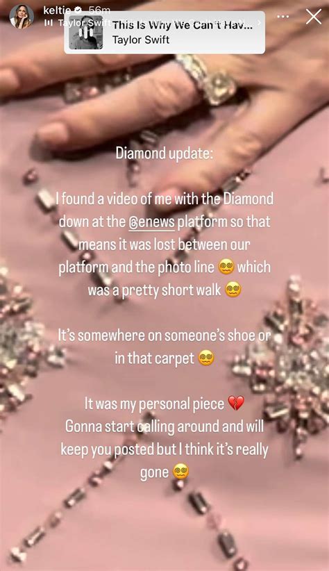 Keltie Knights Diamond Still Missing After 2024 Golden Globes Exclusive