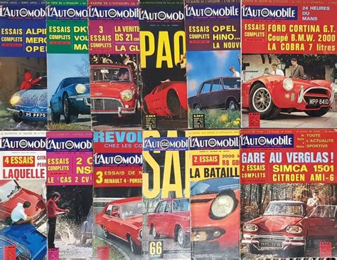 Libros Automobile Magazine Ann E Compl Te Catawiki