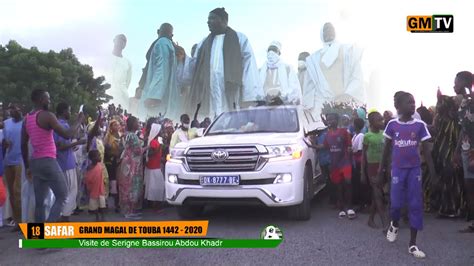 Magal Touba Visite De Serigne Bassirou Abdou Khadr Aux Chantiers