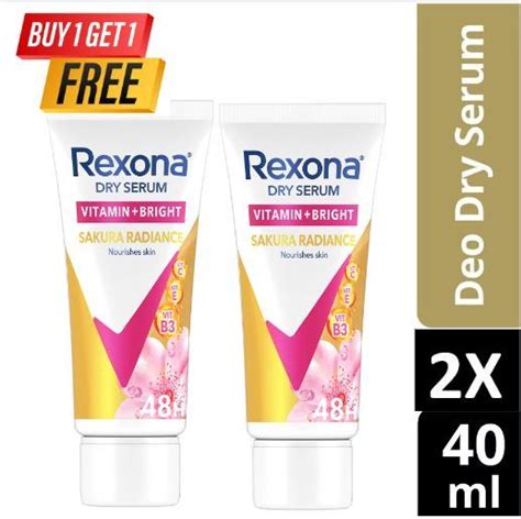 Buy Take Rexona Vitamin Bright Deodorant Dry Underarm Serum Fresh