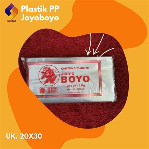 Jual Plastik Joyo Boyo Pp Ukuran X Kg Shopee Indonesia