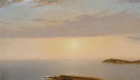 Sunset John Frederick Kensett 7437 Work Of Art Heilbrunn