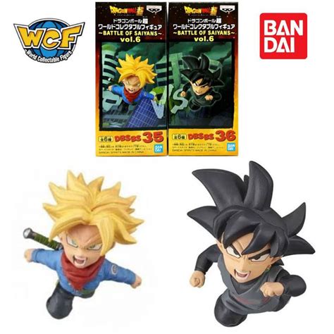 Banpresto Wcf Dragon Ball Super Battle Of Saiyans Vol Trunk Vs Goku