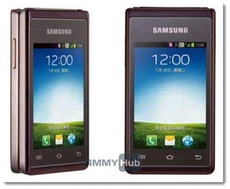 Samsung S Hennessy Leaks Out Dual Screen Flip Phone With Quad Core Cpu