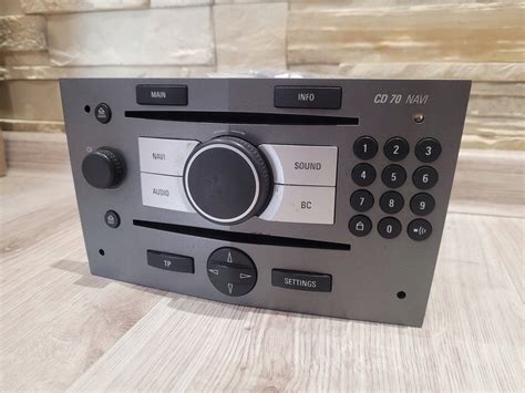 Radio CD70 Navi Astra H Zafira B AUX WYLOGOWANE 11337070765