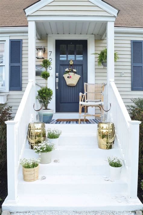 33 Constructing Ideas Of Cute Front Porch Ideas Curb Appeal That Will