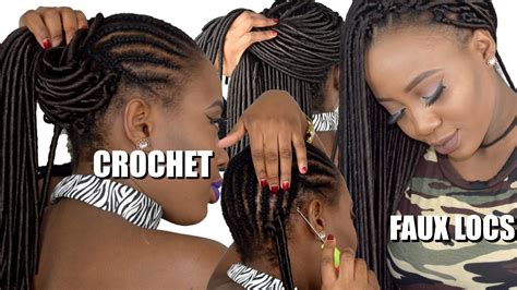 How To Crochet Faux Locs Beginner Friendly Tutorial Youtube