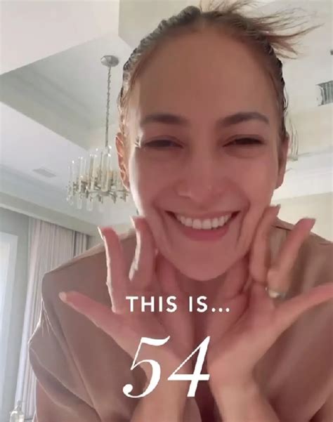 Jennifer Lopez Embraces Her Authentic Beauty In Bare Faced Video The