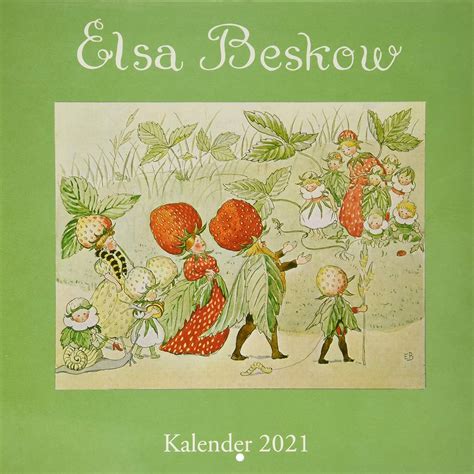 Amazon co jp Elsa Beskow Kalender 2021 Broschurenkalender 文房具オフィス用品