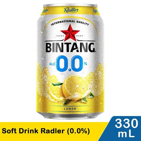 Jual Bintang Soft Drink Radler 00 330ml Klikindomaret