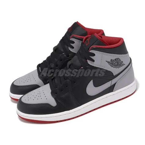 Nike Air Jordan 1 Mid Aj1 Bred Shadow Men Casual Shoes Sneakers Dq8426 006 Eur 16573 Picclick Fr