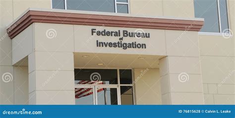 Federal Bureau Of Investigation Editorial Stock Photo Image Of