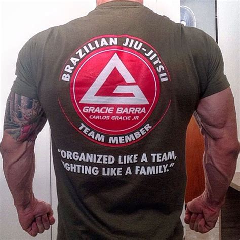 Xido Repelente S Guenos Camiseta Gracie Barra Jiu Jitsu Venta