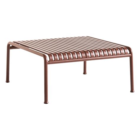 Hay Palissade Low Table X Cm Iron Red Finnish Design Shop Uk