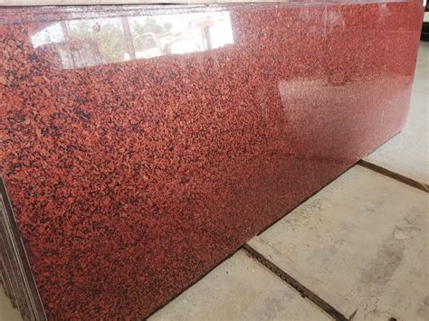 Polished Himalayan Red Granite For Countertops Thickness 15 Mm At Rs