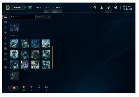 Conta Prata 208 Skins RP Full Champ League Of Legends Contas GGMAX