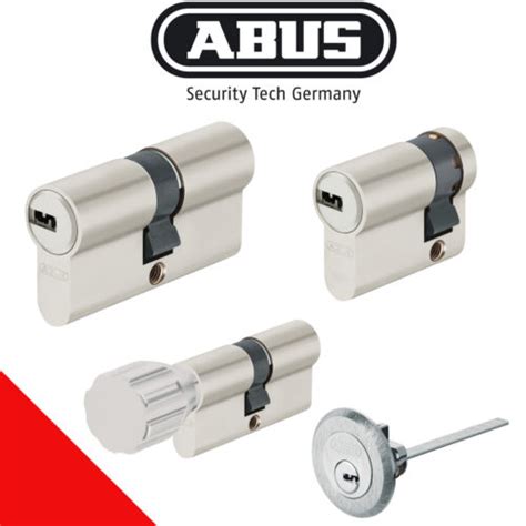 ABUS EC550 Profilzylinder Gleichschließend Schließanlage mit 10