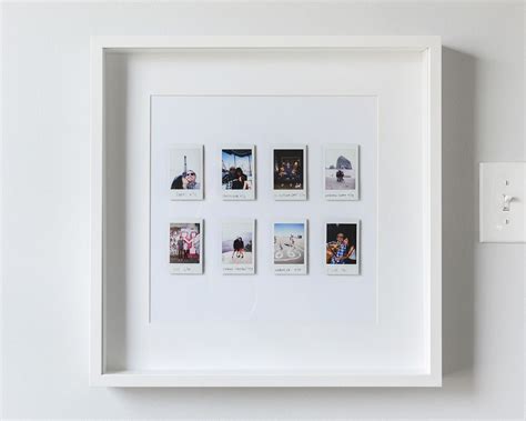 A Fun And Easy Instant Photo Display Decoracion Con Fotos Exbiciones