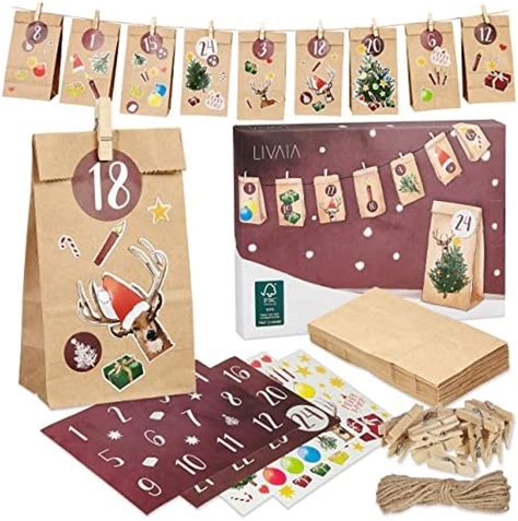 Adventi Adventskalender Zum Bef Llen St Ck Weihnachtskalender