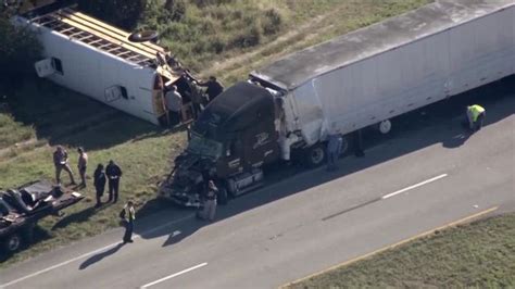 At Least 8 Injured In Florida School Bus Crash