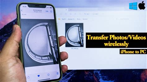 How To Transfer Photos Videos From IPhone To PC Wirelessly IOS