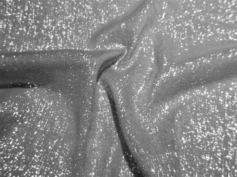 Silver Glitter Fabric Wall Art